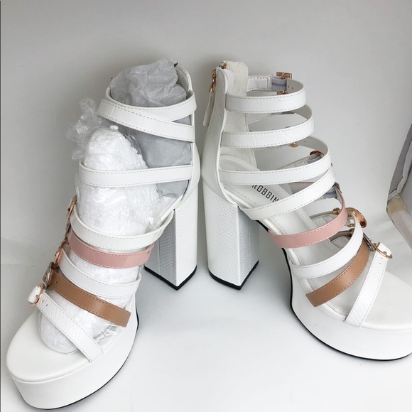 CAPE ROBBIN Woman's High Heel Sandal Size 7 - Picture 2 of 13